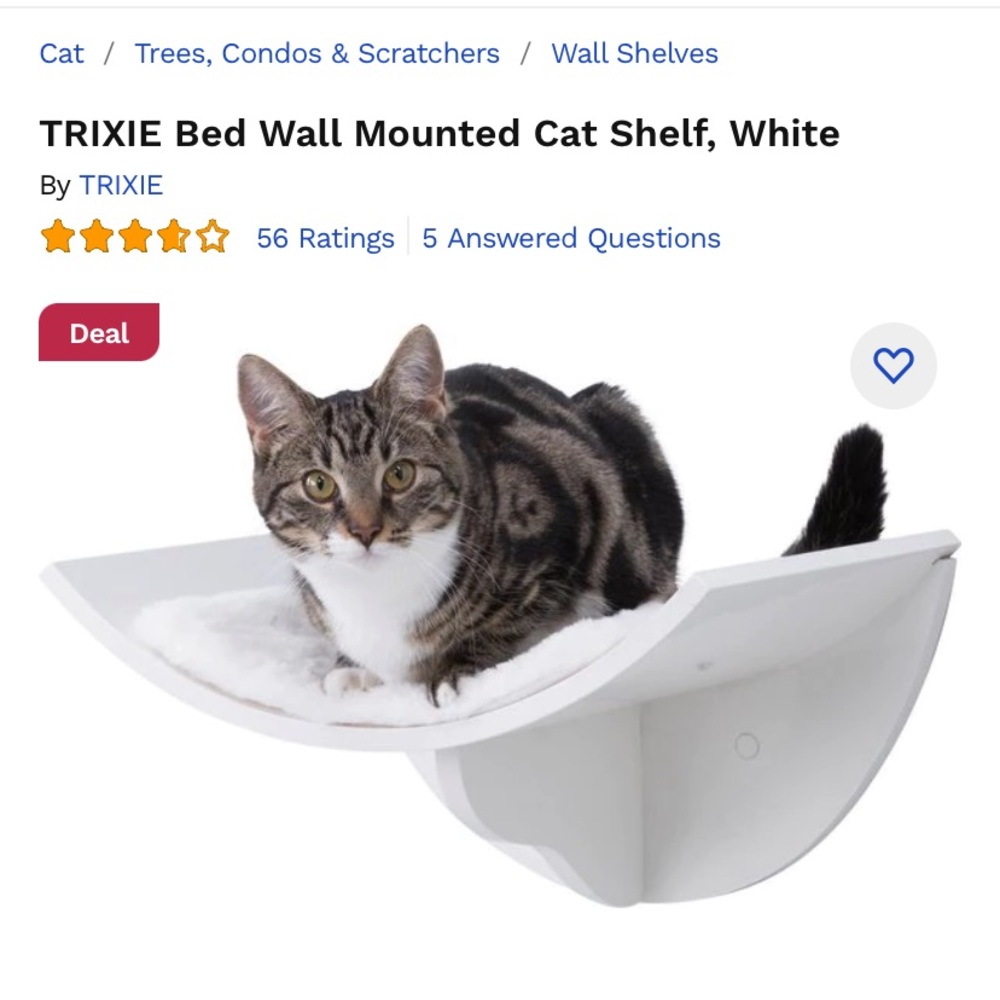 Trixie cat perch NIB
